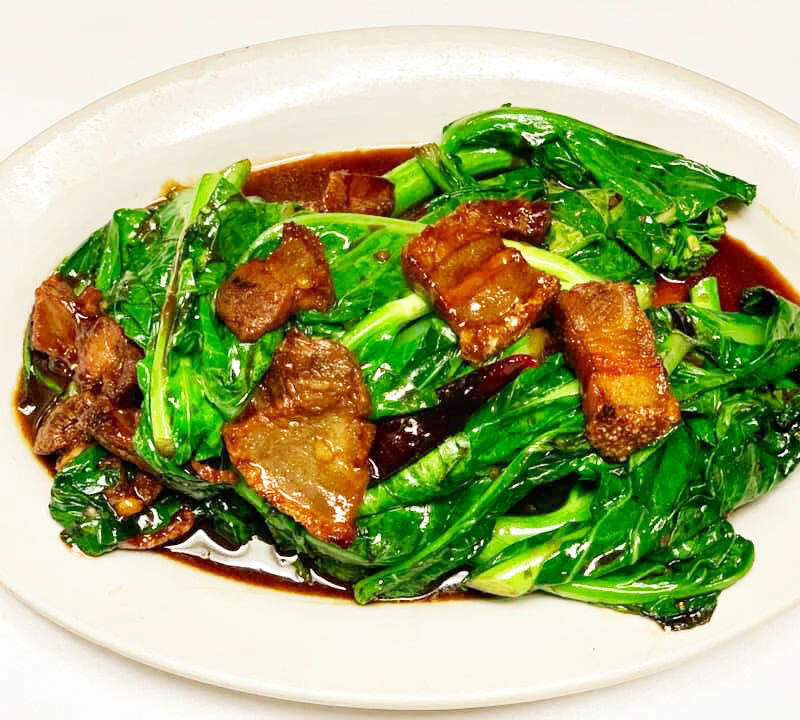 Chinese Broccoli Crispy Pork